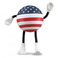 Stress Balls: Usa Man Stress Balls